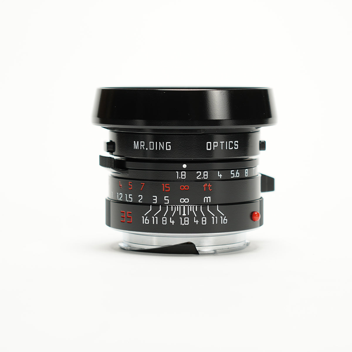 【Black Paint】Mr.Ding 35/1.8 for Leica Mount