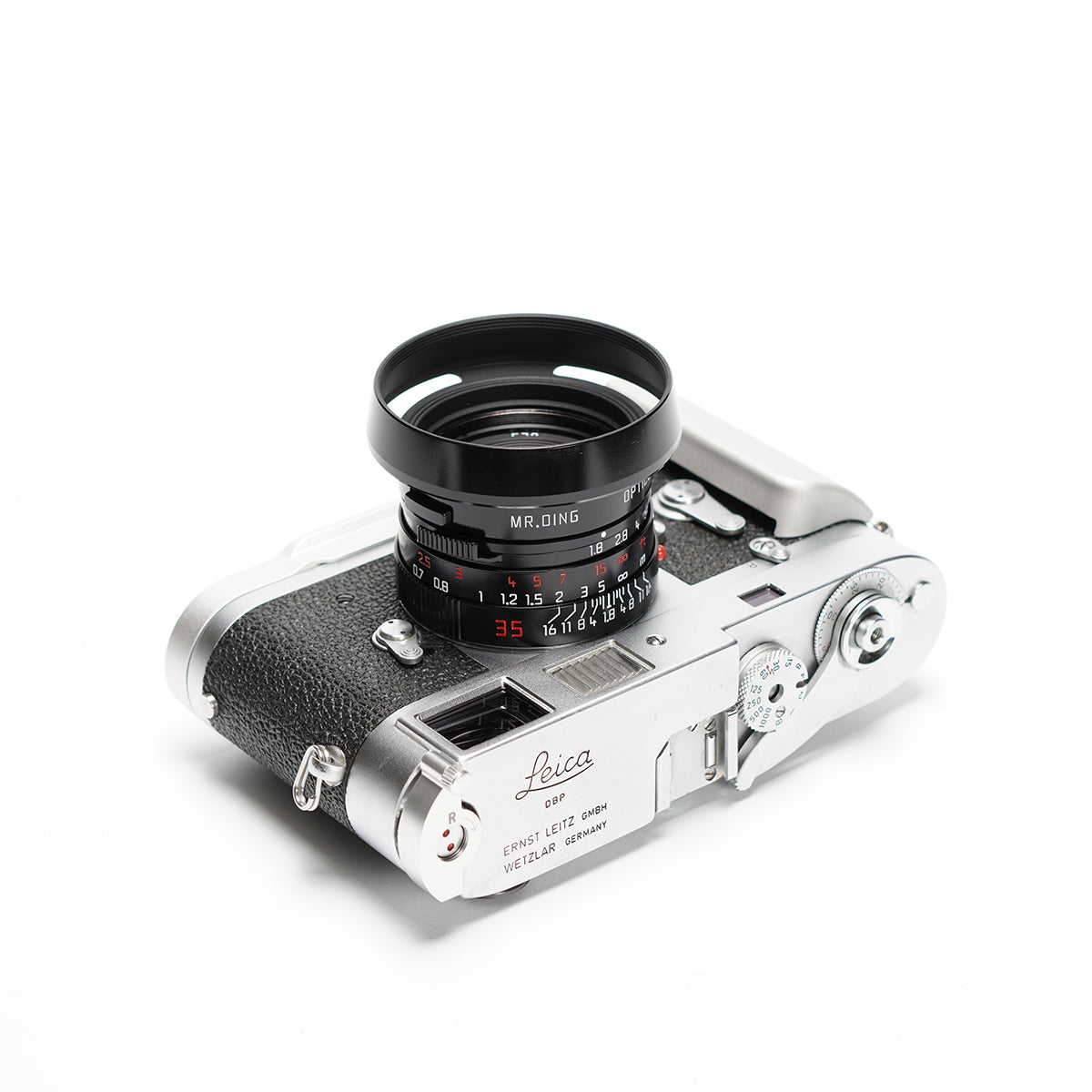 【Black Paint】Mr.Ding 35/1.8 for Leica Mount