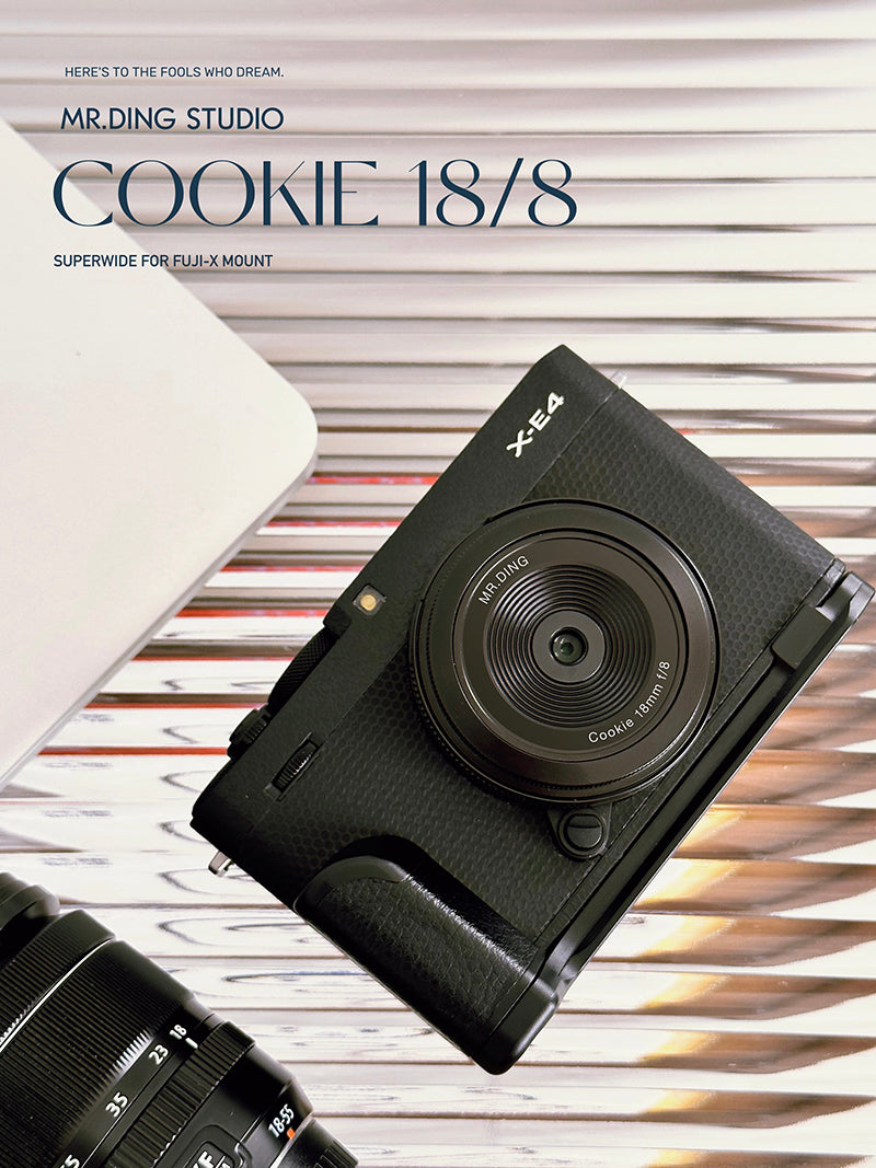 Mr.Ding Cookie 18mm f/8 Ultra-thin focusable lens with constant aperture