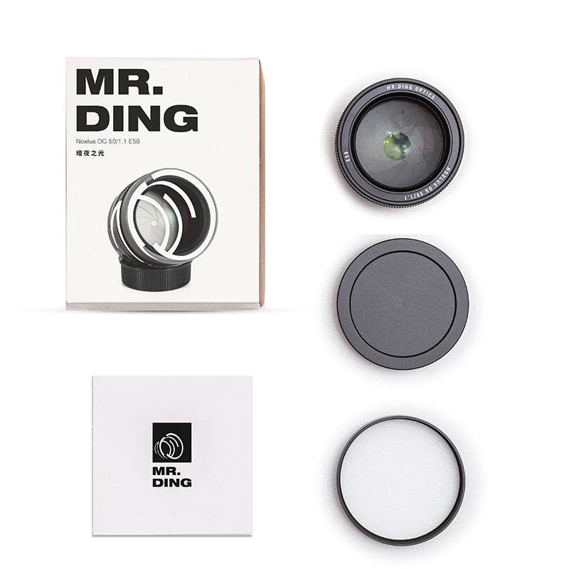 Mr.Ding Noxlux DG 50/1.1 E58 V2.1 For Leica-M Manual lens – Mr