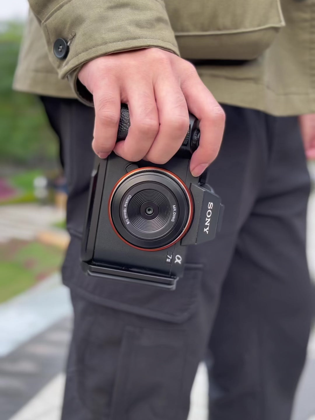 Mr.Ding Cookie 18mm f/8 Ultra-thin focusable lens with constant